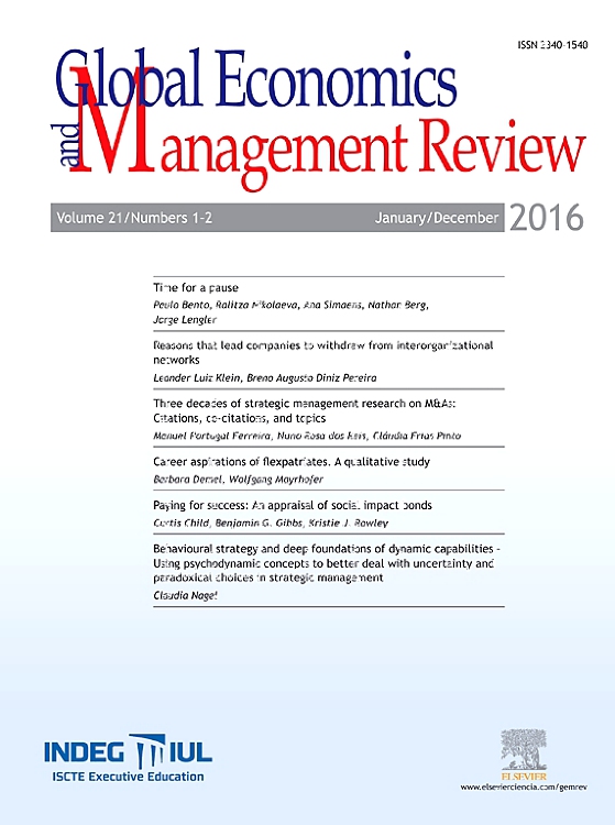 Go to journal home page - Global Economics and Management Review